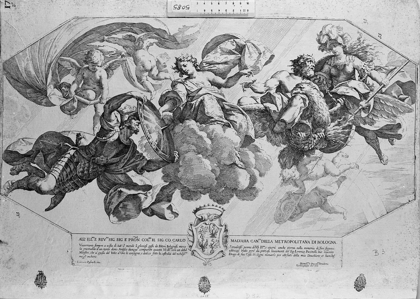 Allegoria della gloria militare del Montecuccoli - Pinacoteca Nazionale di Bologna